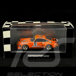 Helmut Kelleners Porsche 934 Winner DRM Nürburgring 1976 Orange 1/43 Minichamps 400766412