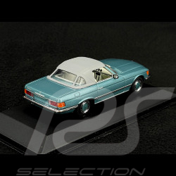 Mercedes-Benz 350 SL Cabriolet Softtop 1971 Vert Turquoise 1/43 Minichamps 430033441