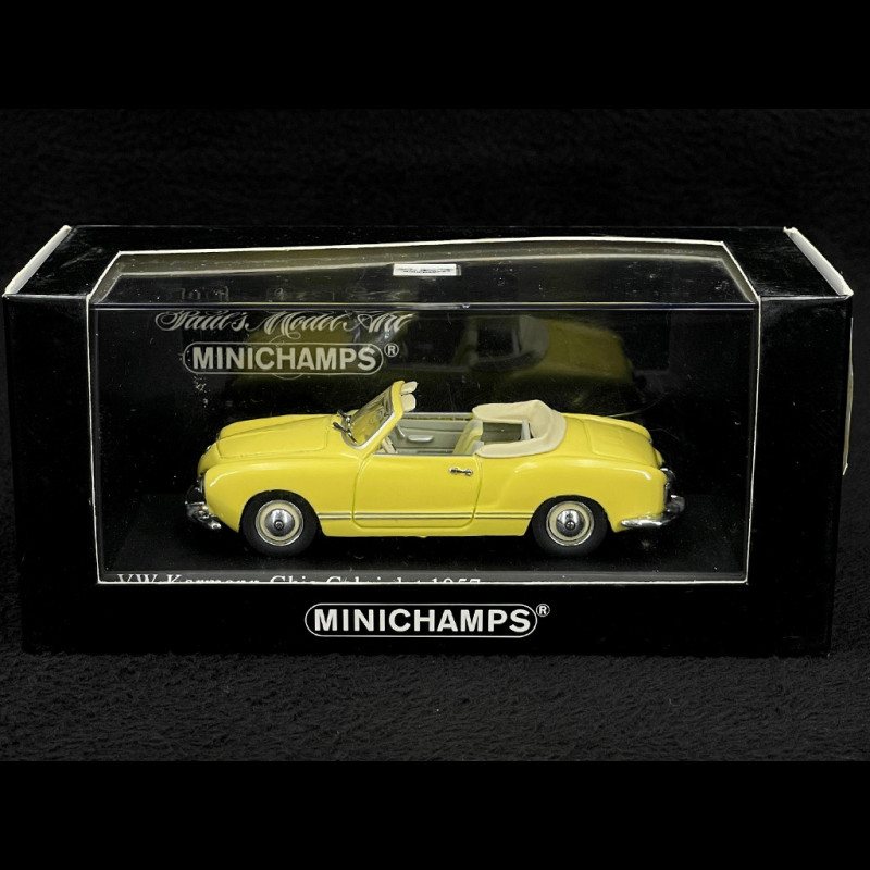 Spark 1:43 Marcos LM 500 Convertible Année 1996 jaune / jaune S0787 modèle voiture S0787 9580006907875