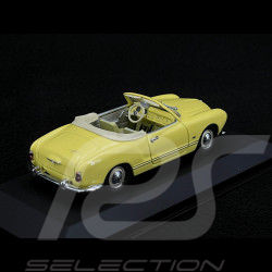Volkswagen Karmann Ghia Cabriolet 1957 Jaune 1/43 Minichamps 430051042