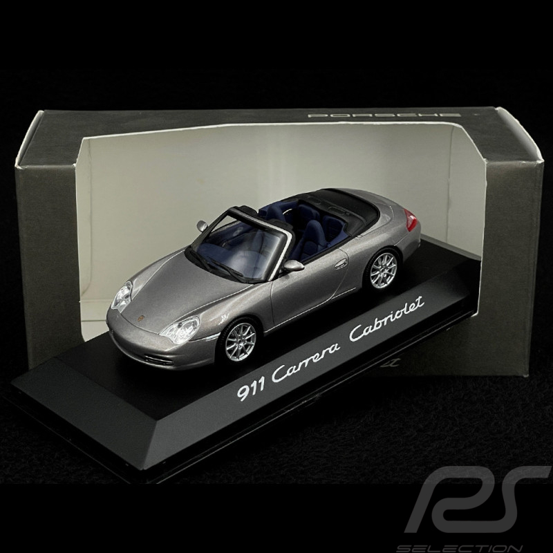 Porsche 911 Carrera Cabriolet Typ 996 Grau 1/43 Minichamps WAP02008012