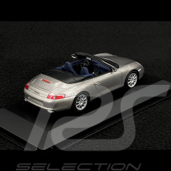 Porsche 911 Carrera Cabriolet Typ 996 Grau 1/43 Minichamps WAP02008012