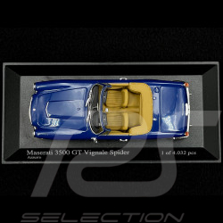 Maserati 3500 GT Vignale Spider 1961 Dark Blue 1/43 Minichamps 400123230
