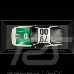 Porsche 924 Coupé Police Autobahnpolizei Düsseldorf 1984 Blanc Vert 1/43 Minichamps 400062190
