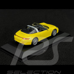 Porsche 991 targa 4 2013 gelb 1/43 Minichamps 410062441