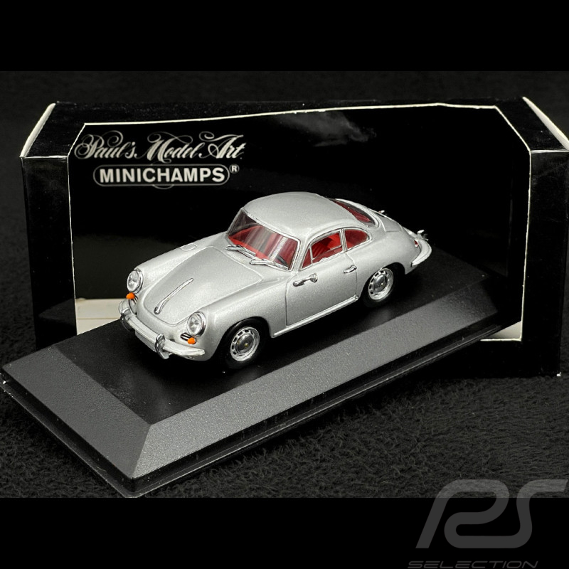 Porsche 356 C coupe 1963 Gris Argent 1/43 Minichamps 430062321