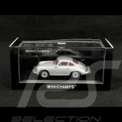 Porsche 356 C coupe 1963 Gris Argent 1/43 Minichamps 430062321