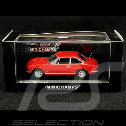 Peugeot 504 Coupe 1974 China Rot 1/43 Minichamps 400112121