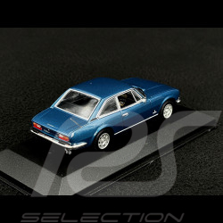 Peugeot 504 Coupe 1974 Irise Blue Metallic 1/43 Minichamps 400112124
