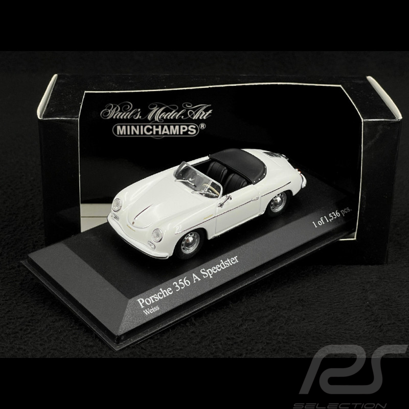Porsche 356 A Speedster 1956 Blanc 1/43 Minichamps 430065537