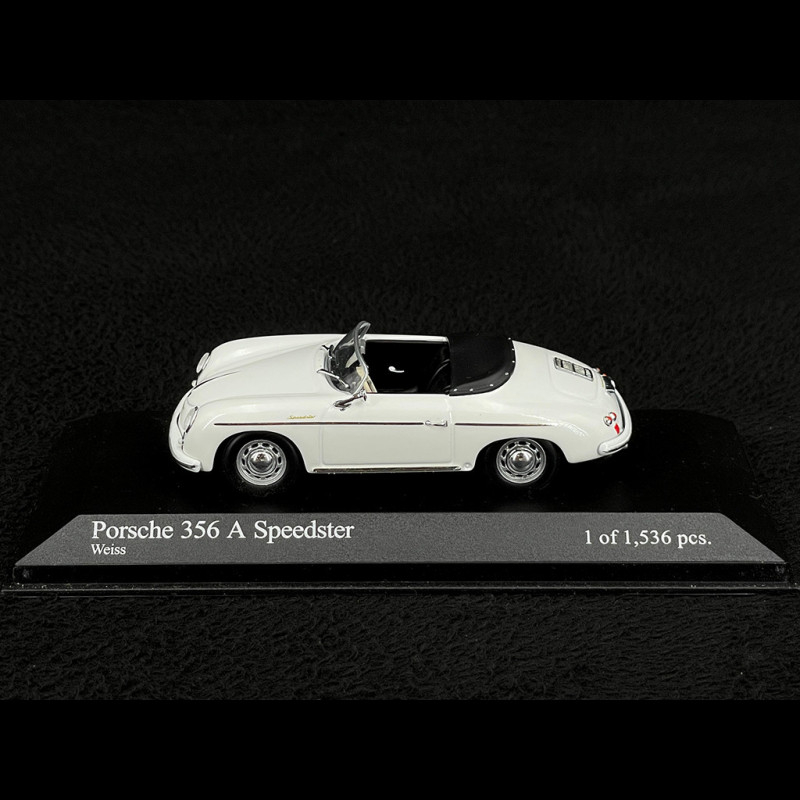 Porsche 356 A Speedster 1956 White 1/43 Minichamps 430065537