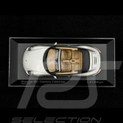 Porsche 911 type 991 Carrera S Cabriolet 2012 argent 1/43 Minichamps 410060231
