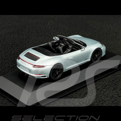 Porsche 911 Cabriolet Carrera 4 GTS type 991 Mk II 2017 rhodium grey 1/43 Herpa WAP0201040H