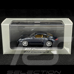 Porsche 911 type 997 Carrera 4 Mk 2 2009 atlas grey 1/43 Minichamps WAP02001518