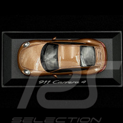 Porsche 911 type 991 Carrera 4 2012 cognac 1/43 Minichamps WAP0201090C