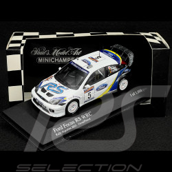 Ford Focus RS WRC n° 5 Rallye Argentinien 2003 Blau Weiß 1/43 Minichamps 400038305