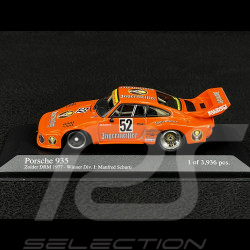 Porsche 935 n° 52 Sieger DRM 1977 Jägermeister 1/43 Minichamps 400776352