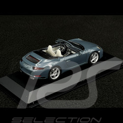 Porsche 911 type 991 Carrera Cabriolet 2015 Mk 2 graphite blue 1/43 Herpa WAP0201140G