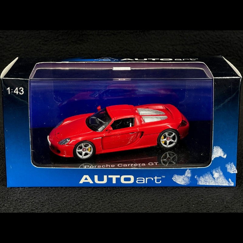 Porsche Carrera GT 2003 Indian Red 1/43 AutoArt 58043