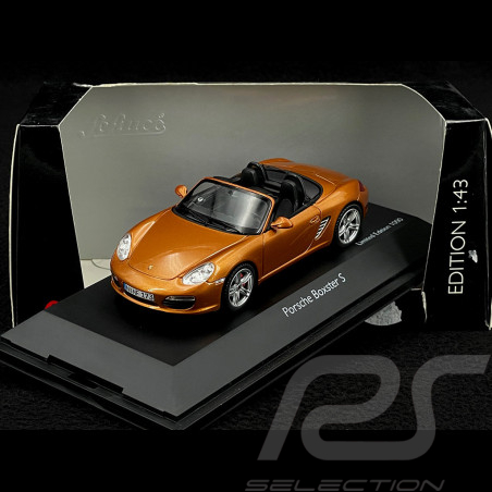 Porsche Boxster S 987 2006 Nordic gold 1/43 Schuco 07291