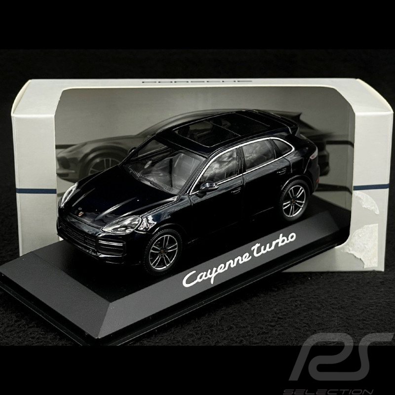 Porsche Cayenne Turbo mark III 2018 moonlight blue 1/43 Minichamps WAP0203120J