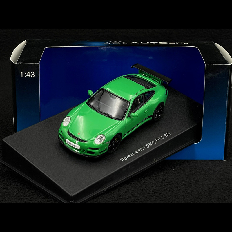 Porsche 911 GT3 RS Type 997 2007 Viper Green 1/43 AutoArt 57912