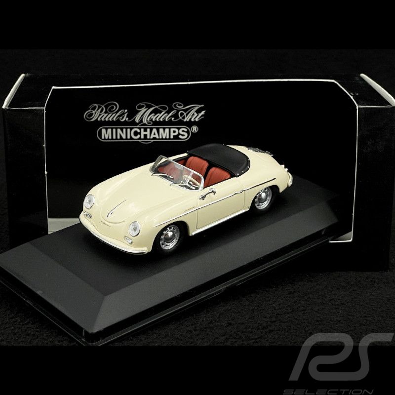 Porsche 356 A Speedster 1956 Ivory 1/43 Minichamps 430065531