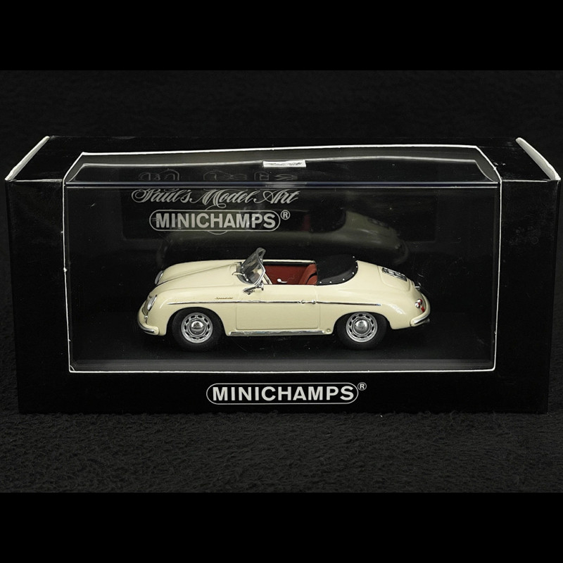Porsche 356 A Speedster 1956 Ivory 1/43 Minichamps 430065531