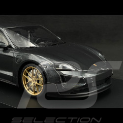 Porsche Taycan Turbo GT 2024 Gris Métallique 1/18 Minichamps 117069401