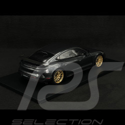 Porsche Taycan Turbo GT 2024 Metallicgrau 1/18 Minichamps 117069401