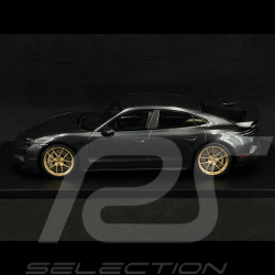 Porsche Taycan Turbo GT 2024 Metallicgrau 1/18 Minichamps 117069401