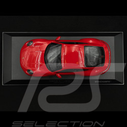 Porsche 911 Carrera Coupe Type 992.2 2024 Rouge Indien 1/18 Minichamps 155064020