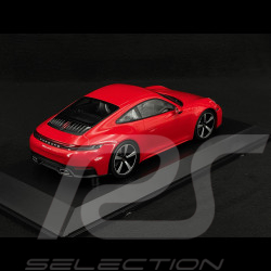 Porsche 911 Carrera Coupe Type 992.2 2024 Indian Red 1/18 Minichamps 155064020