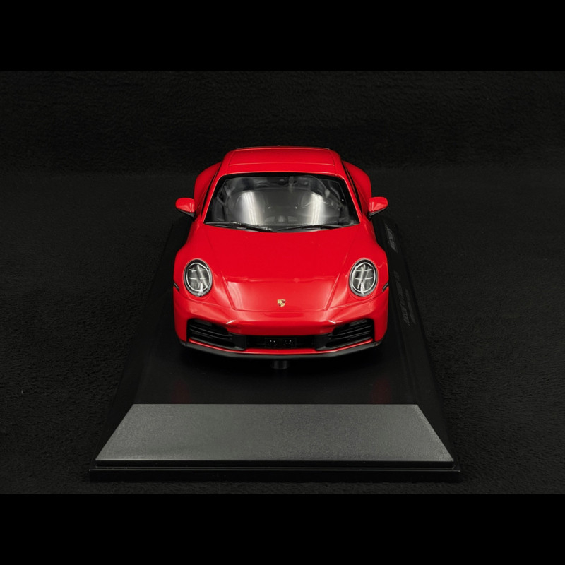 Porsche 911 Carrera Coupe Type 992.2 2024 Indian Red 1/18
