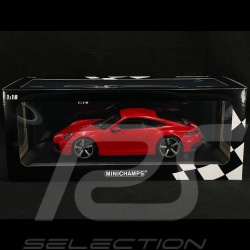 Porsche 911 Carrera Coupe Type 992.2 2024 Indian Red 1/18 Minichamps 155064020