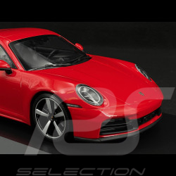 Porsche 911 Carrera Coupe Type 992.2 2024 Rouge Indien 1/18 Minichamps 155064020