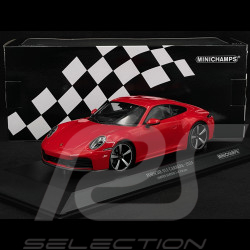 Porsche 911 Carrera Coupe Type 992.2 2024 Indian Red 1/18 Minichamps 155064020