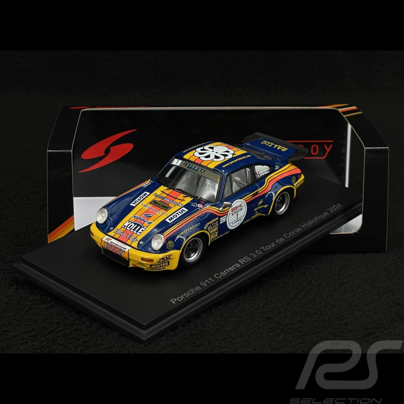 Porsche 911 Carrera RS 3.0 Nr.1 Tour de Corse Historique 2024 1/43 Spark SP648