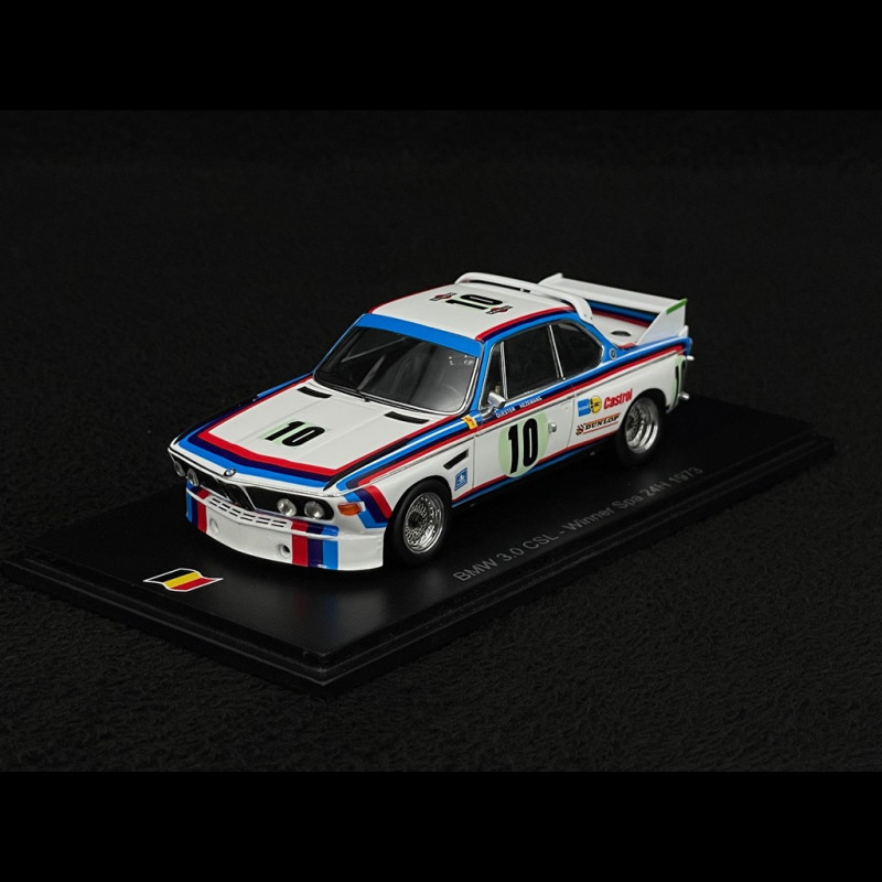 Voiture BMW 3.0 CSL #50 - 24H Du Mans 1973 - Modèle 1/18 SPARK - Réf SPA18S858