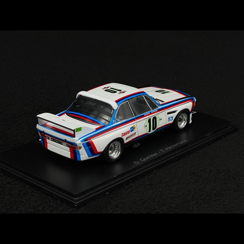 BMW 3.0 CSL n°10 Vainqueur 24h Spa 1973 1/43 Spark 43SPA1973