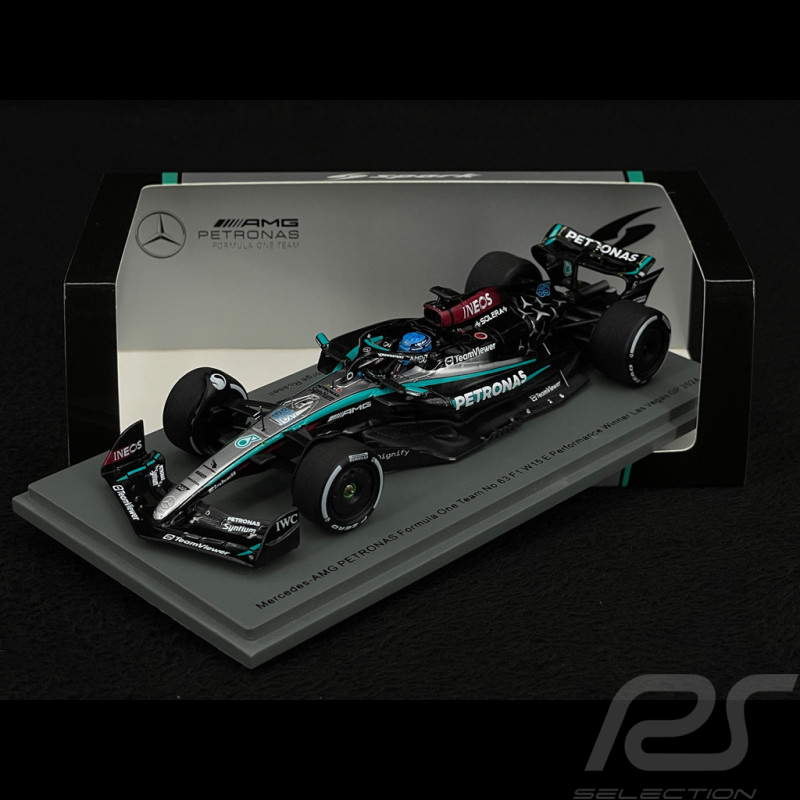 George Russell Mercedes W15 Nr.63 Sieger GP Las Vegas 2024 1/43 Spark S9545