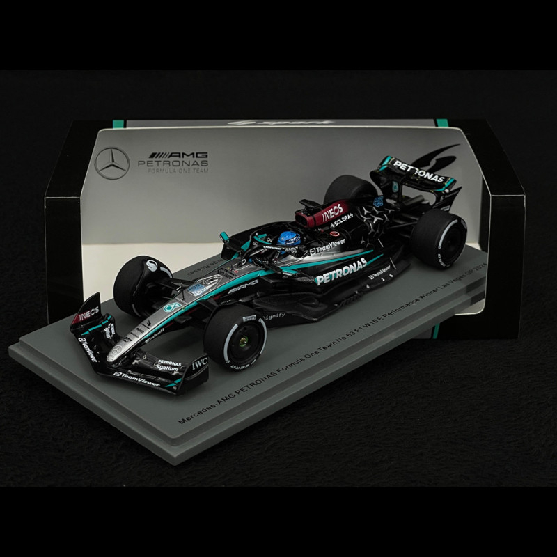 George Russell Mercedes W15 No.63 Winner Las Vegas GP 2024 1/43