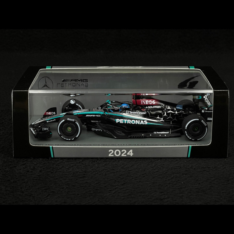 スパーク メルセデス AMG W15 ジョージラッセル 2024 ラスベガスGP 4 / メルセデス|1/43スケール|スパーク 1/43スケール メルセデス