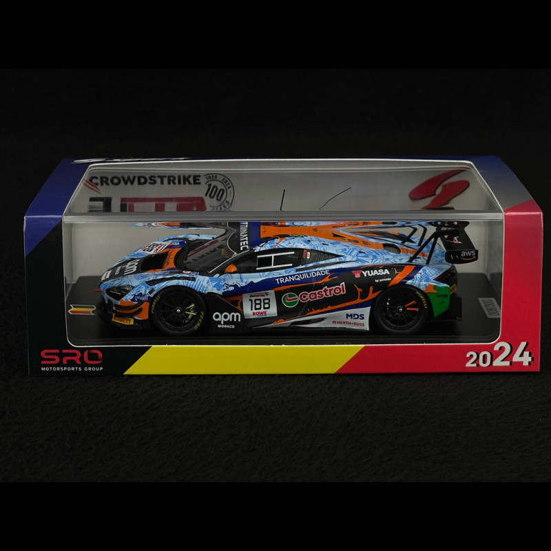 McLaren 720S GT3 Evo No.188 24h Spa 2024 1/43 Spark SB814