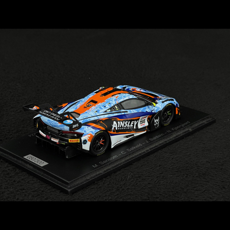 McLaren 720S GT3 Evo No.158 24h Spa 2024 1/43 Spark SB813