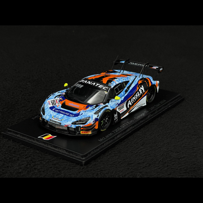 McLaren 720S GT3 Evo No.158 24h Spa 2024 1/43 Spark SB813