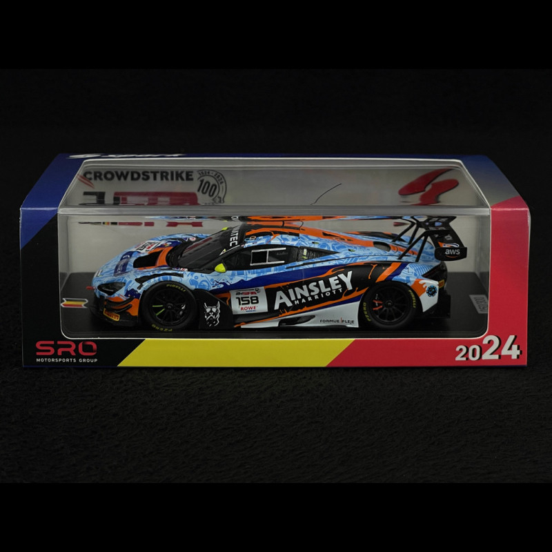 McLaren 720S GT3 Evo No.158 24h Spa 2024 1/43 Spark SB813