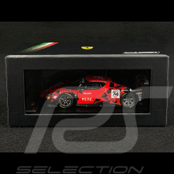 Ferrari 296 GT3 n°74 24h Spa 2024 Rouge 1/43 Looksmart LSRC192