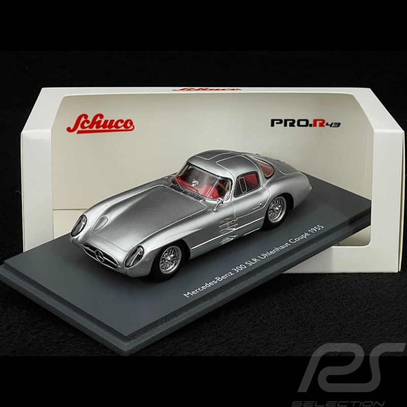 Mercedes‑Benz 300 SLR Uhlenhaut Coupé 1955 Silber 1/43 Schuco 43U00049