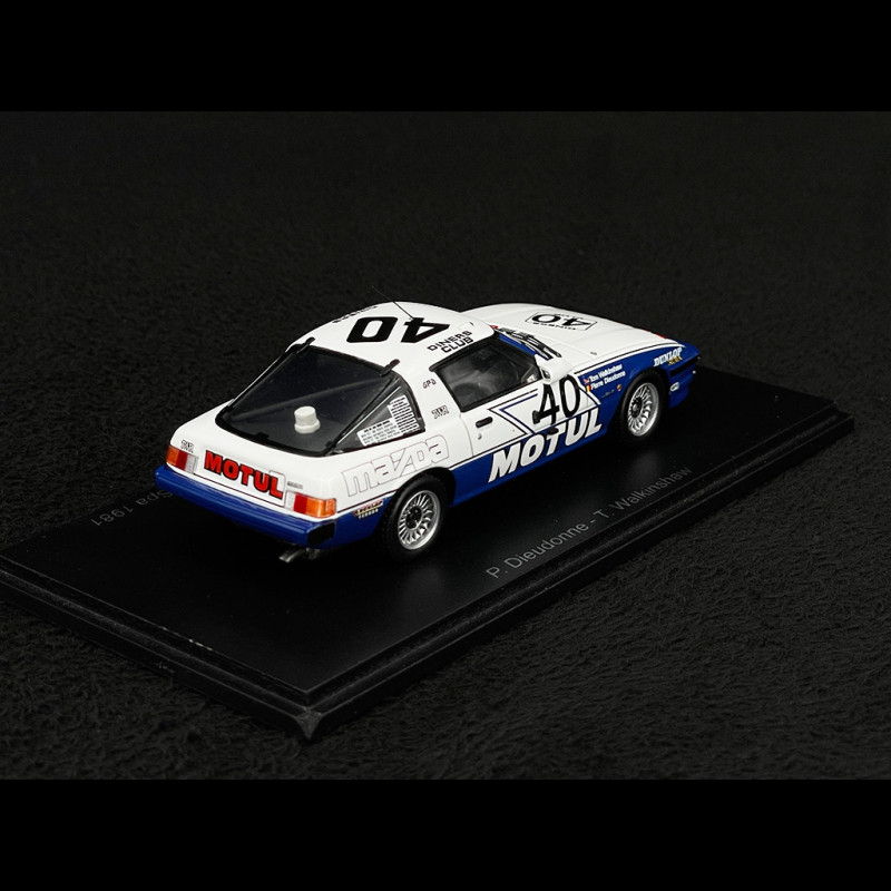 Mazda RX‑7 No.40 Winner 24h Spa 1981 1/43 Spark 43SPA1981